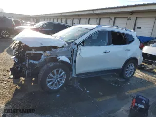 2019 Nissan Rogue SV with VIN JN8AT2MT7KW501922, listed as a Copart auction lot 45529055 with 123,481 mi miles and Salvage Title. Bid and sale history available at carsss.com. Image 1.