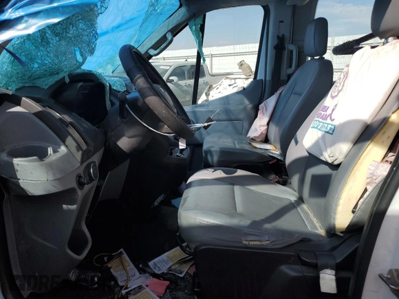 2019 Ford Transit Passenger XL with VIN 1FBAX2CM8KKB74307, listed as a Copart auction lot 82983424 with 114,377 mi miles and Salvage Title. Bid and sale history available at carsss.com. Image 7.