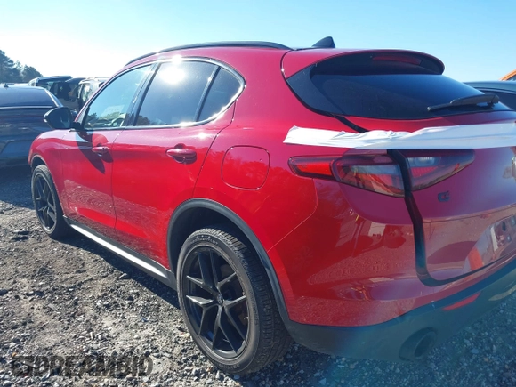 2019 Alfa Romeo Stelvio Ti Sport z VIN ZASPAKBN6K7C43720, wystawiony jako IAAI lot #41174120 z przebiegiem 55 446 mil mil oraz . Historia ofert i sprzedaży dostępna na DreamBid. Obrazek 3.