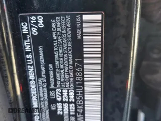 2017 Mercedes-Benz C 300 z VIN 55SWF4KB5HU188671, wystawiony jako Copart lot #43833835 z przebiegiem 86 017 mil mil oraz Szkoda całkowita • Salvage title. Historia ofert i sprzedaży dostępna na DreamBid. Obrazek 12.