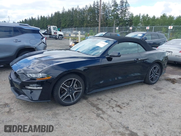 2022 Ford Mustang EcoBoost z VIN 1FATP8UH7N5124631, wystawiony jako IAAI lot #42322481 z przebiegiem 57 502 mil mil oraz . Historia ofert i sprzedaży dostępna na DreamBid. Obrazek 20.