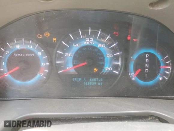 2010 Ford Fusion S with VIN 3FAHP0GA0AR421219, listed as a Copart auction lot 50930025 with 169,539 mi miles and Salvage Title. Bid and sale history available at carsss.com. Image 9.