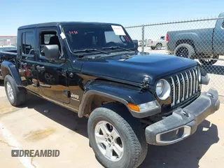 2023 Jeep Gladiator Overland z VIN 1C6HJTFG0PL564298, wystawiony jako IAAI lot #42149117 z przebiegiem 65 416 mil mil oraz . Historia ofert i sprzedaży dostępna na DreamBid. Obrazek 1.