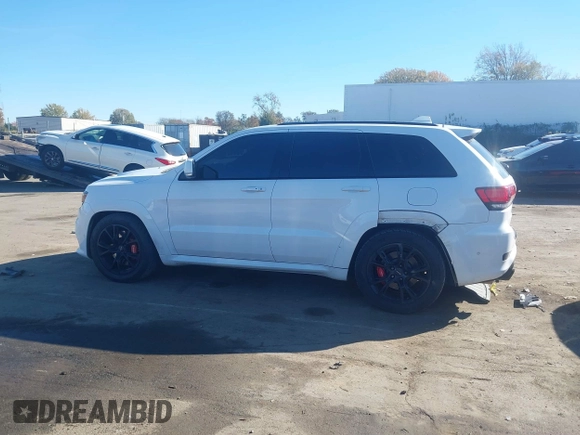 2017 Jeep Grand Cherokee SRT with VIN 1C4RJFDJ6HC754640, listed as a IAAI auction lot 40944008 with 93,412 mi miles. Bid and sale history available at carsss.com. Image 14.