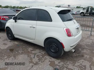 2013 FIAT 500 Pop z VIN 3C3CFFAR1DT512343, wystawiony jako IAAI lot #42480889 z przebiegiem 160 615 mil mil oraz . Historia ofert i sprzedaży dostępna na DreamBid. Obrazek 3.