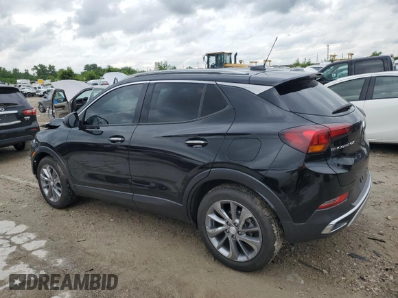 2022 Buick Encore GX Essence with VIN KL4MMFSL1NB028024, listed as a Copart auction lot 58485555 with 63,923 mi miles and Salvage title. Bid and sale history available at DreamBid. Image 2.