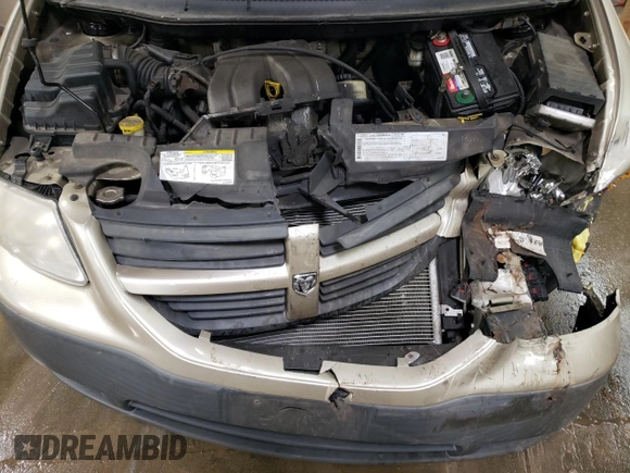 2005 Dodge Caravan SE with VIN 1D4GP25B55B269898, listed as a Copart auction lot 80438054 with 71,865 mi miles and Salvage title. Bid and sale history available at DreamBid. Image 12.