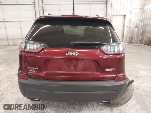 2019 Jeep Cherokee Latitude Plus with VIN 1C4PJMLX0KD185576, listed as a IAAI auction lot 40929611 with 105,546 mi miles and . Bid and sale history available at DreamBid. Image 17.