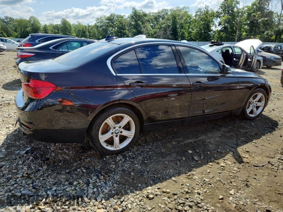 2017 BMW 3 Series 340i xDrive with VIN WBA8B7G35HNU37753, listed as a Copart auction lot 63533815 with 120,147 mi miles and Salvage title. Bid and sale history available at DreamBid. Image 3.