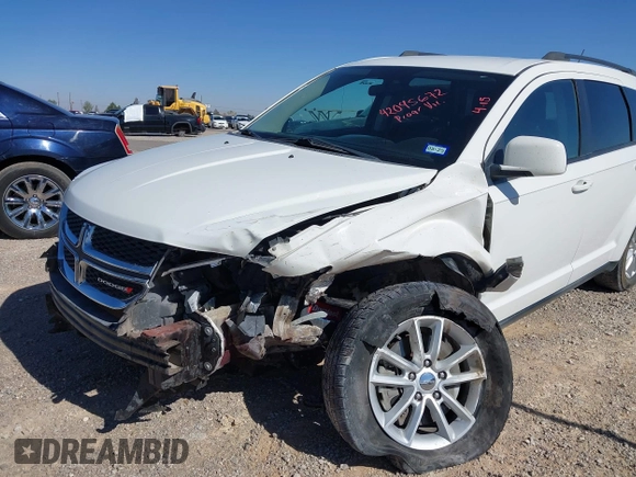 2017 Dodge Journey SXT with VIN 3C4PDCBG4HT514608, listed as a IAAI auction lot 42045672 with 116,086 mi miles and . Bid and sale history available at carsss.com. Image 6.