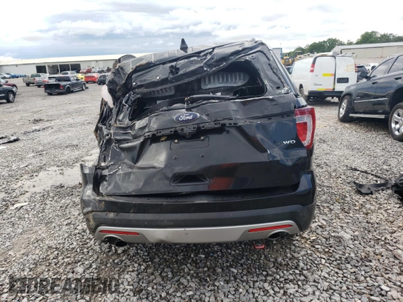 2016 Ford Explorer XLT z VIN 1FM5K8D8XGGB66764, wystawiony jako Copart lot #56551195 z przebiegiem Nie podano mil oraz Szkoda całkowita • Salvage title. Historia ofert i sprzedaży dostępna na DreamBid. Obrazek 6.