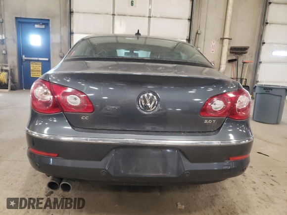 2010 Volkswagen CC Lux with VIN WVWHN7AN4AE533528, listed as a Copart auction lot 52231475 with 138,116 mi miles and Clean Title. Bid and sale history available at carsss.com. Image 6.