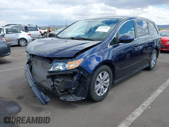 2017 Honda Odyssey SE with VIN 5FNRL5H30HB025472, listed as a IAAI auction lot 42212081 with 33,557 mi miles and . Bid and sale history available at carsss.com. Image 18.
