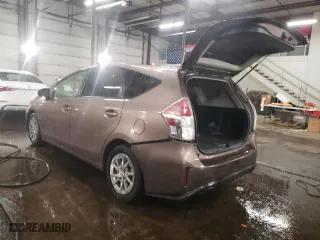 2017 Toyota Prius v Two with VIN JTDZN3EU9HJ074335, listed as a Copart auction lot 44040735 with 86,407 mi miles and Salvage Title. Bid and sale history available at carsss.com. Image 2.