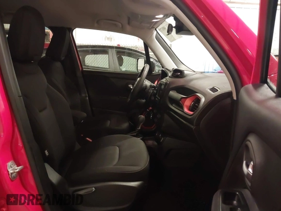2018 Jeep Renegade Sport with VIN ZACCJBABXJPH67405, listed as a IAAI auction lot 42074017 with 23,136 mi miles and . Bid and sale history available at DreamBid. Image 5.