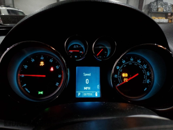 2011 Buick Regal CXL RL6 with VIN W04GU5GC0B1071562, listed as a Copart auction lot 88779825 with 87,559 mi miles and Salvage Title. Bid and sale history available at carsss.com. Image 9.