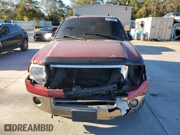 2013 Ford Expedition EL XLT with VIN 1FMJK1J52DEF55860, listed as a Copart auction lot 81177034 with 198,051 mi miles and Salvage Title. Bid and sale history available at carsss.com. Image 5.