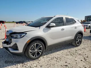 2023 Buick Encore GX Select with VIN KL4MMDS26PB099055, listed as a Copart auction lot 58346125 with 18,254 mi miles and Salvage title. Bid and sale history available at DreamBid. Image 1.