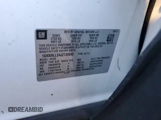 2018 GMC Acadia SLE with VIN 1GKKNLLS4JZ139543, listed as a Copart auction lot 83265764 with 70,562 mi miles and Salvage Title. Bid and sale history available at DreamBid. Image 14.