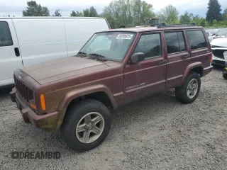 2000 Jeep Cherokee Classic with VIN 1J4FF58S6YL157757, listed as a Copart auction lot 58398025 with 212,432 mi miles and Clean title. Bid and sale history available at DreamBid. Image 1.