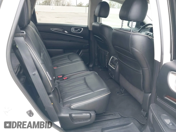 2019 Infiniti QX60 LUXE with VIN 5N1DL0MN2KC551218, listed as a IAAI auction lot 41101804 with 111,621 mi miles. Bid and sale history available at carsss.com. Image 8.