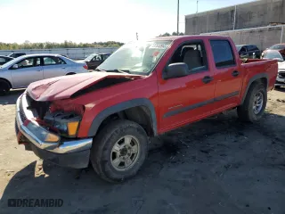 2005 Chevrolet Colorado 1SC LS Z85 with VIN 1GCDT136358248279, listed as a Copart auction lot 73784094 with 123,220 mi miles and Salvage Title. Bid and sale history available at carsss.com. Image 1.