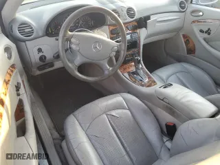 2003 Mercedes-Benz CLK-Class 5.0L with VIN WDBTJ75J83F052769, listed as a Copart auction lot 77492314 with 118,508 mi miles and Clean Title. Bid and sale history available at carsss.com. Image 8.