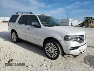 2015 Lincoln Navigator z VIN 5LMJJ2HT1FEJ08207, wystawiony jako Copart lot #49405515 z przebiegiem 283 073 mil mil oraz Szkoda całkowita • Salvage title. Historia ofert i sprzedaży dostępna na DreamBid. Obrazek 4.