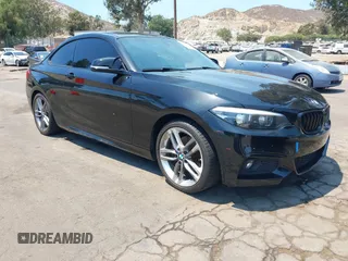 2018 BMW 2 Series 230i with VIN WBA2J1C51JVD08804, listed as a IAAI auction lot 42588657 with 48,542 mi miles and . Bid and sale history available at DreamBid. Image 1.