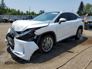 2021 Lexus RX 350 with VIN 2T2JZMDA9MC290038, listed as a Copart auction lot 64091595 with 64,754 mi miles and Clean title. Bid and sale history available at DreamBid. Image 1.