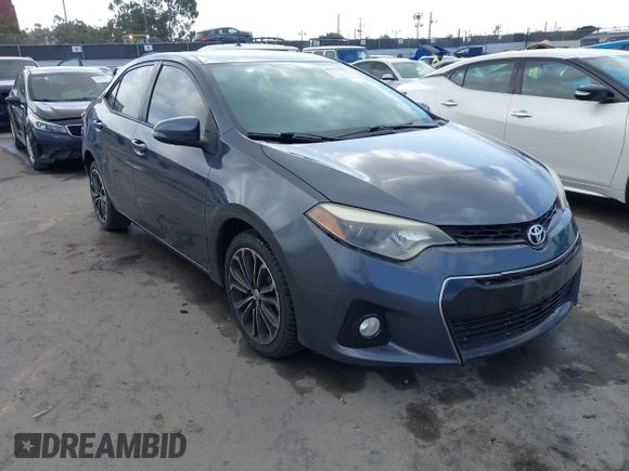 2016 Toyota Corolla L with VIN 5YFBURHE6GP412005, listed as a IAAI auction lot 41913187 with 192,743 mi miles. Bid and sale history available at carsss.com. Image 1.