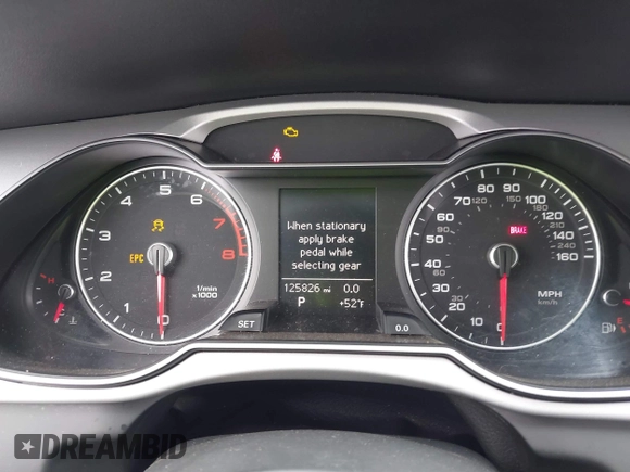 2016 Audi A4 Premium with VIN WAUBFAFL7GN016012, listed as a IAAI auction lot 41489832 with 125,826 mi miles. Bid and sale history available at carsss.com. Image 7.