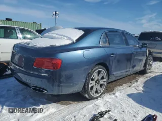 2014 Bentley Flying Spur with VIN SCBEC9ZA7EC088678, listed as a Copart auction lot 44803715 with 45,362 mi miles and Salvage Title. Bid and sale history available at DreamBid. Image 3.