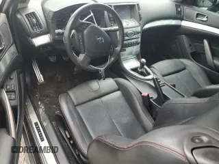 2015 Infiniti Q60 S Limited with VIN JN1CV6EKXFM870046, listed as a Copart auction lot 60286085 with 99,319 mi miles and Salvage title. Bid and sale history available at DreamBid. Image 8.