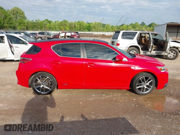 2014 Lexus CT 200h z VIN JTHKD5BH3E2178881, wystawiony jako IAAI lot #42188206 z przebiegiem 112 096 mil mil oraz . Historia ofert i sprzedaży dostępna na DreamBid. Obrazek 13.