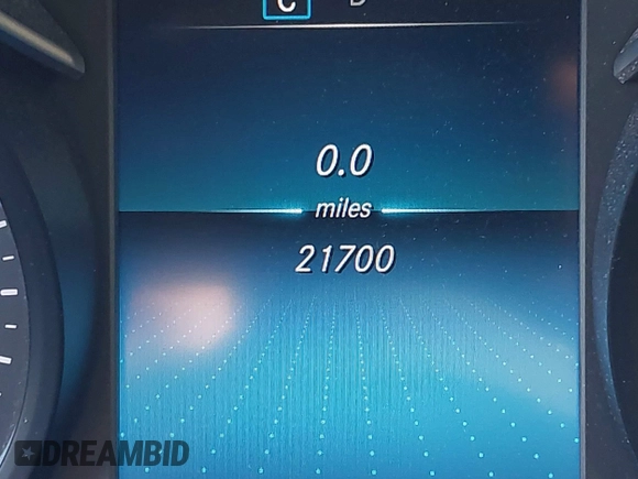 2020 Mercedes-Benz GLC 300 with VIN W1N0G8DB6LF850005, listed as a IAAI auction lot 42526148 with 21,700 mi miles and . Bid and sale history available at DreamBid. Image 16.
