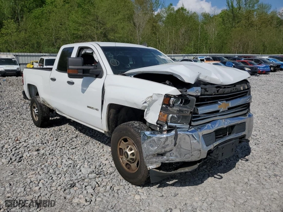 2017 Chevrolet Silverado 2500HD Work Truck with VIN 1GC2CUEG9HZ370657, listed as a Copart auction lot 46115835 with 221,362 mi miles and Salvage Title. Bid and sale history available at carsss.com. Image 4.