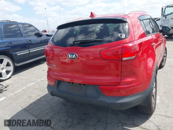 2014 Kia Sportage LX with VIN KNDPB3ACXE7635051, listed as a IAAI auction lot 41958543 with 60,120 mi miles. Bid and sale history available at carsss.com. Image 15.