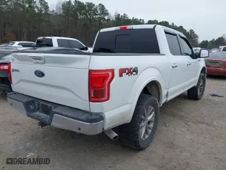 2017 Ford F-150 XL with VIN 1FTEW1EF9HFA70421, listed as a IAAI auction lot 41287884 with 105,630 mi miles. Bid and sale history available at carsss.com. Image 4.