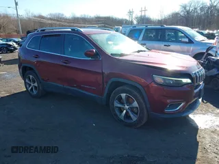 2019 Jeep Cherokee Limited with VIN 1C4PJMDX6KD337276, listed as a IAAI auction lot 41572575 with 76,233 mi miles and . Bid and sale history available at carsss.com. Image 1.
