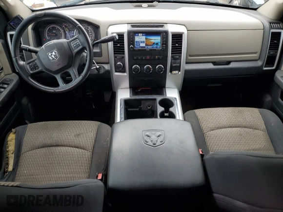 2012 Ram 2500 Big Horn with VIN 3C6UD5DL0CG337055, listed as a Copart auction lot 51235375 with 270,485 mi miles and Salvage Title. Bid and sale history available at carsss.com. Image 8.
