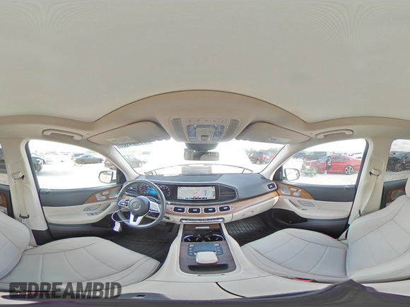 2022 Mercedes-Benz GLE 350 with VIN 4JGFB4JB2NA614931, listed as a Copart auction lot 57523185 with 51,340 mi miles and Salvage title. Bid and sale history available at DreamBid. Image 15.