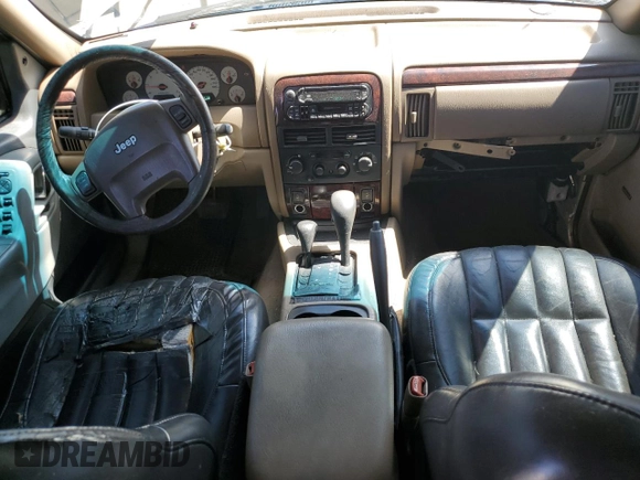 2001 Jeep Grand Cherokee Limited with VIN 1J4GW58NX1C676170, listed as a Copart auction lot 52363495 with 213,678 mi miles and Clean Title. Bid and sale history available at carsss.com. Image 8.
