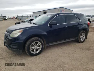 2017 Chevrolet Equinox LS with VIN 2GNALBEK6H1562445, listed as a Copart auction lot 54901655 with 112,638 mi miles and Salvage Title. Bid and sale history available at carsss.com. Image 1.