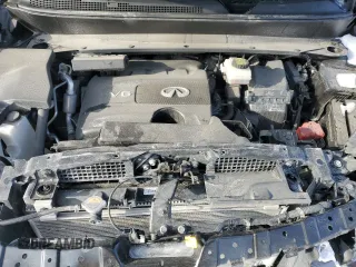 2020 Infiniti QX60 Luxe with VIN 5N1DL0MM3LC528958, listed as a Copart auction lot 43874275 with 26,388 mi miles and Salvage title. Bid and sale history available at DreamBid. Image 12.