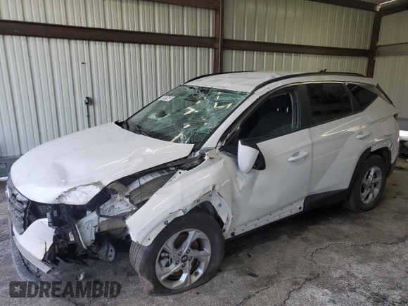 2024 Hyundai Tucson SEL with VIN 5NMJBCDEXRH398370, listed as a Copart auction lot 87601605 with 11,932 mi miles and Non Repairable. Bid and sale history available at carsss.com. Image 1.