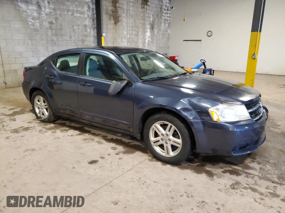 2008 Dodge Avenger SXT with VIN 1B3LC56K58N210510, listed as a Copart auction lot 85097064 with 53,142 mi miles and Salvage Title. Bid and sale history available at carsss.com. Image 4.