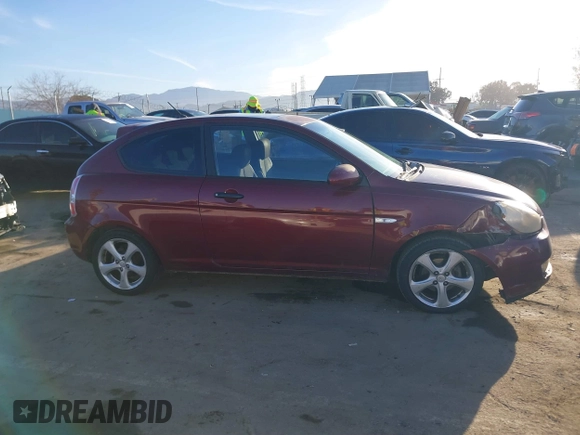2007 Hyundai Accent SE with VIN KMHCN36C67U023704, listed as a IAAI auction lot 41631710 with 171,793 mi miles. Bid and sale history available at carsss.com. Image 13.