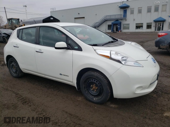 2016 Nissan LEAF S with VIN 1N4AZ0CP0GC300431, listed as a Copart auction lot 52437255 with 128,793 mi miles and Clean Title. Bid and sale history available at carsss.com. Image 4.