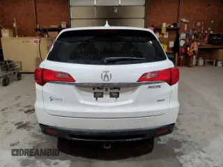 2015 Acura RDX Tech Pkg with VIN 5J8TB4H58FL030497, listed as a Copart auction lot 52017235 with 92,649 mi miles and Salvage Title. Bid and sale history available at carsss.com. Image 6.